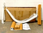 New Panasonic Wren PPRM35W Parapet Surveillance Camera Wall Mount I-pro 223B. Fixed Price $300.00.