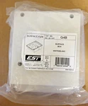 New Edwards G4B Surface Box White Fire Alarm Back. Fixed Price $19.99.