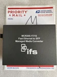 Interlogix MCR205-1T-1S Fast Ethernet To Sfp Managed Media Converter. Fixed Price $65.00.
