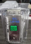 New Alarm Controls TS-9 Push Request Exit Button Illuminated Slim Line. Fixed Price $34.95.