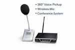 Wireless Conference Microphone Omni Directional Meeting Room Desktop. Fixed Price $19.99.