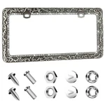 Valor Gel Metal Car License Plate Frames,antique Old Pattern Printing, Bling .... Fixed Price $41.24.