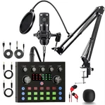 BM-800 Podcast Equipment Bundle, Voice Changer Microphone Kit With Stand, Pro.... Fixed Price $49.29.