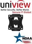 Unv Vesa 22" Wall-hanging Mounts Black Sgcc Uniview Security Accessory Uniarch. Fixed Price $19.99.