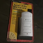 Intermatic Home Security Remote Siren Safety SP501B Connects With Wireless Alarm. Fixed Price $21.99.