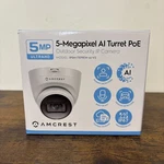 Amcrest Ultrahd 5MP Turret Poe Outdoor Security Camera IP5M-T1179EW Warranty. Fixed Price $55.00.
