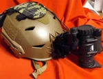 Night Ops Tactical PVS-14 Monocular W/helmet. Fixed Price $2800.00.