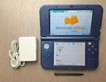 New Nintendo 3DS Xl Metallic Blue Charger + 32GB Sd Card Region Free Top Ips. Fixed Price $309.99.