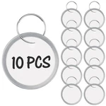 Uniclife 10 Pcs Tags, 1.2 With Labels, For Keychain,. Fixed Price $6.97.