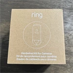 Ring Hardwired Kit For Cameras, White, Surveillance Bracket. Fixed Price $42.99.
