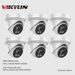 6 Pack Vikylin 8MP Turret Security Camera Full Color Night Vision Two-way Audio. Fixed Price $373.64.