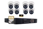 Evertech Channel Poe Ip Security Camera System 4K 8MP H.265 Nvr With 8TB Hdd. Fixed Price $849.99.