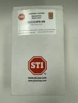 Sti SS2234PX-EN Yellow Indoor/outdoor Flush Momentary Stopper Station With Push. Fixed Price $50.00.