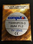 8MM F1.2 Cctv Lens Computar TG-0812FCS-3. Fixed Price $22.81.