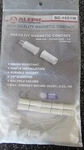10 Lot - Alarm Contacts White Wide Gap Aleph DC1621W Recessed Press Fit 3/8" Nib. Fixed Price $35.49.