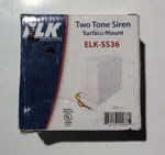 ELK-SS36 Interior Dual Tone Self-contained Alarm System Siren (108 Db). Fixed Price $15.00.