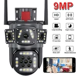 9MP Wifi Outdoor Security Cameras Motion Detection 2-WAY Audio Surveillance Lot. Fixed Price $137.99.