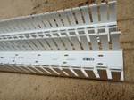Panduit G3X3WH6 Wire Duct, Wide Slot, White, Qty Of 2, Foot Lengths. Fixed Price $35.00.