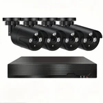 Sansco 4CH H.265+ 5MP Lite Dvr 4MP Outdoor Cctv Home Security Camera System Kit. Fixed Price $85.99.