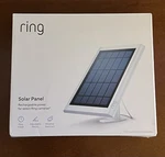 Ring Solar Panel White Adjustable Mount Weather Resistant For Select Cameras. Fixed Price $29.99.