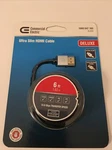 Commercial Electric Ultra Slim Hdmi Cable 6FT 18.0 Gbps Transfer Speed 1080P 4K. Fixed Price $7.22.
