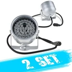 2 Pack 48LED Illuminator Ir Infrared Night Vision Light For Security Cctv Camera. Fixed Price $18.98.