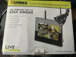Lorex Digital Wireless Video Monitoring System LW2711 SD7 Open Box Cd Included. Fixed Price $130.00.