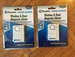 Lot Of 4 New Swann Window & Door Magnetic Alarms SW351-MDA Stand Alone Security. Fixed Price $16.00.
