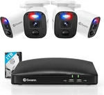Swann 1080P Channel 1TB Dvr Wired Home Security System SWDVK-846804MQB W/4 Cam. Fixed Price $329.99.