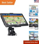 Advanced 2026 Gps Navigation System For Cars, Trucks & Rvs - 7" Touchscreen. Fixed Price $104.99.