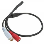 2PCS- Cctv Microphone Audio Recorder For Security Camera Surveillance Dvr. Fixed Price $12.95.
