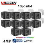 10PCS Vikylin Dual Lens Panorama 4MP Ir Full Color Ip Camera Audio & Microphone. Fixed Price $676.88.