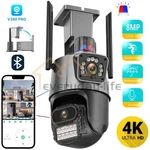 Dual Lens 4K Wifi Security Camera 8X Zoom Outdoor Home Night Vision Cctv Ptz Us. Fixed Price $31.99.