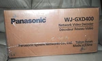 Panasonic Wj-gxd 400 Network Video Decoder, Factory Sealed. Fixed Price $100.00.