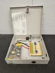 Lux Technologies Cctv Power Supply - 9 Output 10 Amp 12 Volt Dc Part # 60702. Fixed Price $27.00.