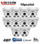 10 Pack Vikylin 4MP Poe Ip Camera Outdoor IR30 Network Rtsp Audio Indoor Onvif. Fixed Price $356.53.