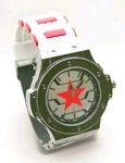 Marvel Captain America Bucky Winter Soldier Avengers Watch New Nos 2018 Mib. Fixed Price $49.99.
