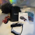 Movo VXR10 Universal Shotgun Mic For Camera With WS-G7 Wind Shield. Fixed Price $29.00.