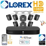 Lorex 1080P Hd 8-CHANNEL 1TB Dvr Security System Cvi Bullet Camera D24281-2NB8. Fixed Price $519.99.