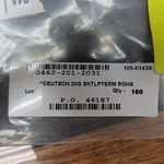 Te Connectivity Deutsch Connectors 0462-201-2031 Qty Of 50 Per Lot Socket Conta. Fixed Price $55.00.
