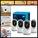4-PACK 2K Indoor Security Cameras 360 Motion Detection, Night Vision, Two-way. Fixed Price $123.99.