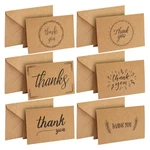 Best Paper Greetings Rustic Thank You Cards With Envelopes 36-PACK, 4 X In,. Fixed Price $21.04.