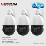 3PCS Vikylin 5MP 18X Zoom Ir Ptz Security Camera Mic Speaker Human Auto Tracking. Fixed Price $456.19.