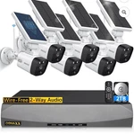 Oossxx Wireless Solar Security (6 Cameras). Fixed Price $469.99.