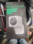 Wyze Og Wired Indoor/outdoor Security Camera With Color Night Vision Nib. Fixed Price $20.00.