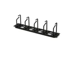 New Hellermanntyton THCO2 2U Black Horizontal Cable Organizer With Metal Rings. Fixed Price $44.99.