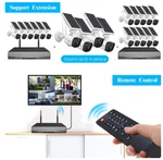 Oossxx Wireless Security Cameras System 6 + 2PCS 2K 3.0MP Solar. Fixed Price $329.99.