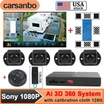 Fit Van 360 Around Avm System W/ 1080P Night Color Vision Cameras Set. Fixed Price $674.57.