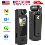 20 Hour 1080P Camcorder Mini Police Body Camera Hd 180 Video Dvr Ir Night. Fixed Price $13.88.