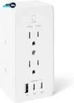 Wall Mount Surge Protector Power Strip With 1080 Joules 6 Ac Outlets. Fixed Price $25.00.